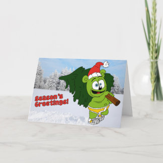 Cartão de Natal de Gummibär Season