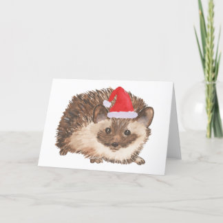 Cartão de Natal de Hedgehog