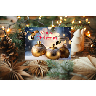 Cartão de Natal de Hummingbird