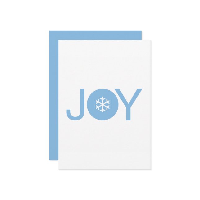 Cartão de Natal de Joia Azul de Natal (Frente/Verso In Situ)