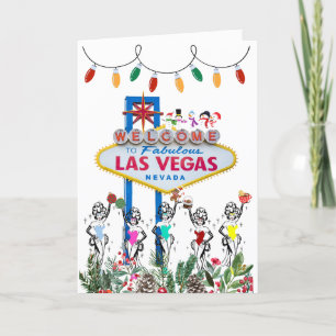 Cartão de Natal de Las Vegas