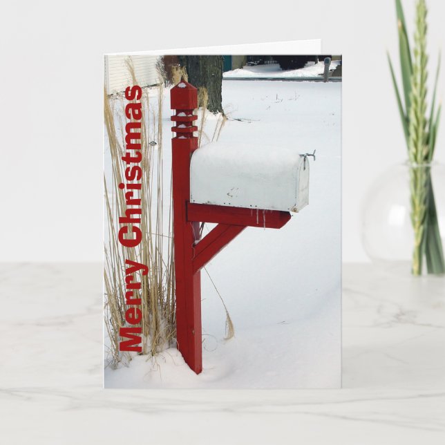 Cartão de Natal de Mailman (Frente)