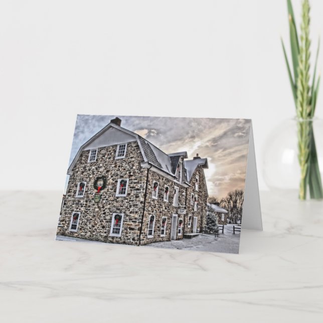 Cartão de Natal de Mill Grist (Frente)