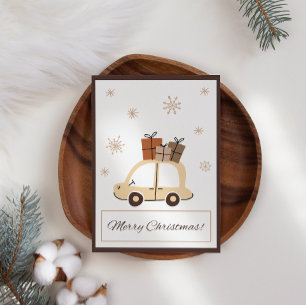 Cartão de Natal de Negócios Bonito e Divertido