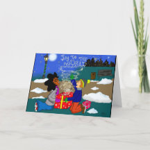 Cartão de Natal de Nik & Mike