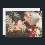 Cartão de Natal de noivado, Salve a Data de Natal<br><div class="desc">Cartão de Natal de noivado,  Salve a Data de Natal</div>