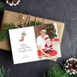 Cartão de Natal de Nota de Estoque de Natal - Foto<br><div class="desc">Mande seus desejos de Natal com toneladas de alegria de Natal e em estilo com seu Cartão de Natal Photo Verti. Opção vertical / retrato. Verifique nossa Coleção de Natal 4 para ver outras opções de tamanho de foto.</div>