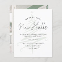 Cartão de Natal de Nova Árvore de Caixas Horárias