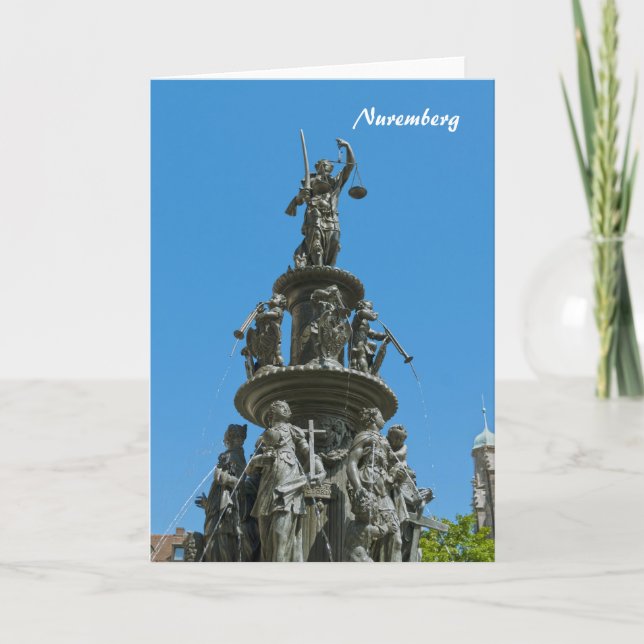 Cartão de Natal de Nuremberg (Frente)