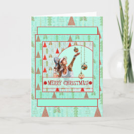 Cartão de Natal de Padel – Padel Natal Retro
