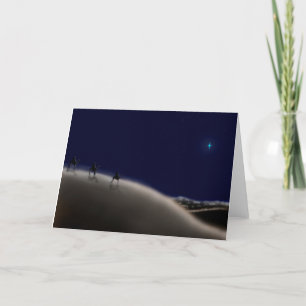 Cartão de Natal de três sábios