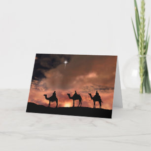 Cartão de Natal de Três Sábios