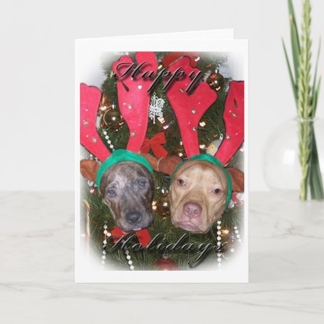 Cartão de Natal Divertido (Frente)