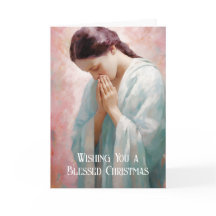 Cartão de Natal Divino Sagrado