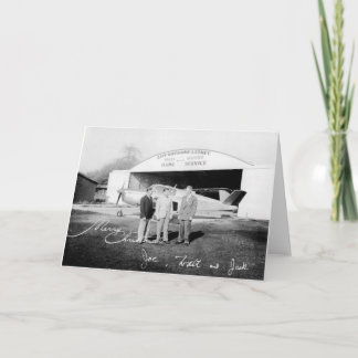 Cartão de Natal do Aeroporto Rare Zahns