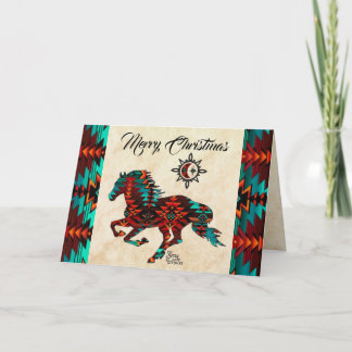 Cartão de Natal do Cavalo do Sudoeste