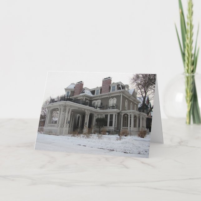 Cartão de Natal do "Forepaugh's Restaurant" (Frente)