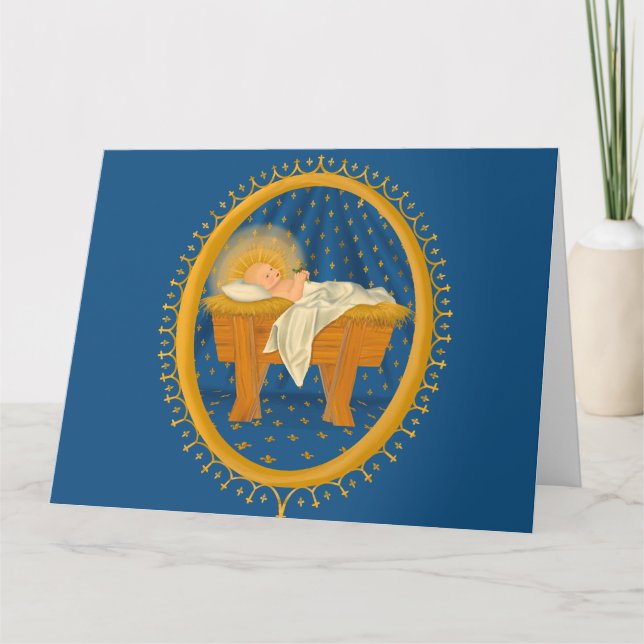 Cartão de Natal do Menino Jesus (Frente)