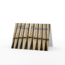 Cartão de Natal do Organ Pipes