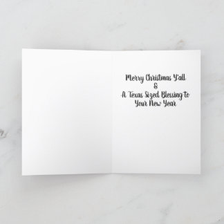 Cartão de Natal do Orgulho Texas