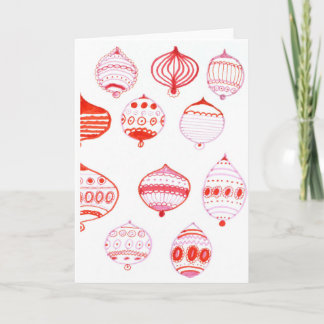 Cartão de Natal do Ornament