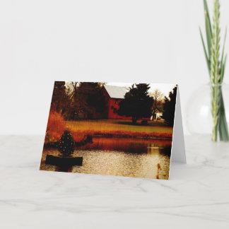 Cartão de Natal do país