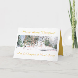 Cartão de Natal do país