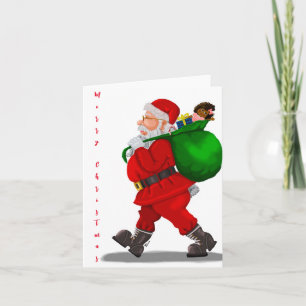 Cartão de Natal do Papai Noel