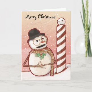 Cartão de Natal do Polo Norte