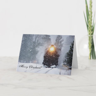 Cartão de Natal do Sumpter Valley