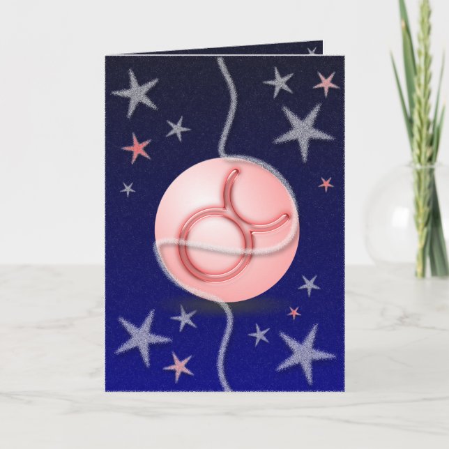 Cartão de Natal do Taurus (Frente)