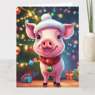 Cartão de Natal Dobrado