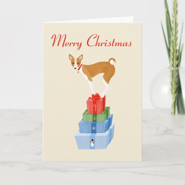 Cartão de Natal Dobrado (Frente)