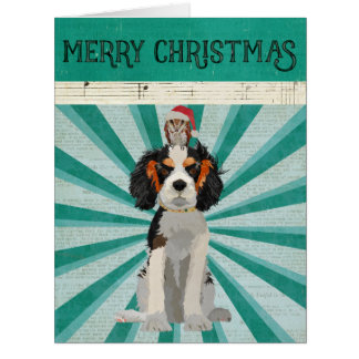 Cartão de Natal dos CAVALIER & da CORUJA