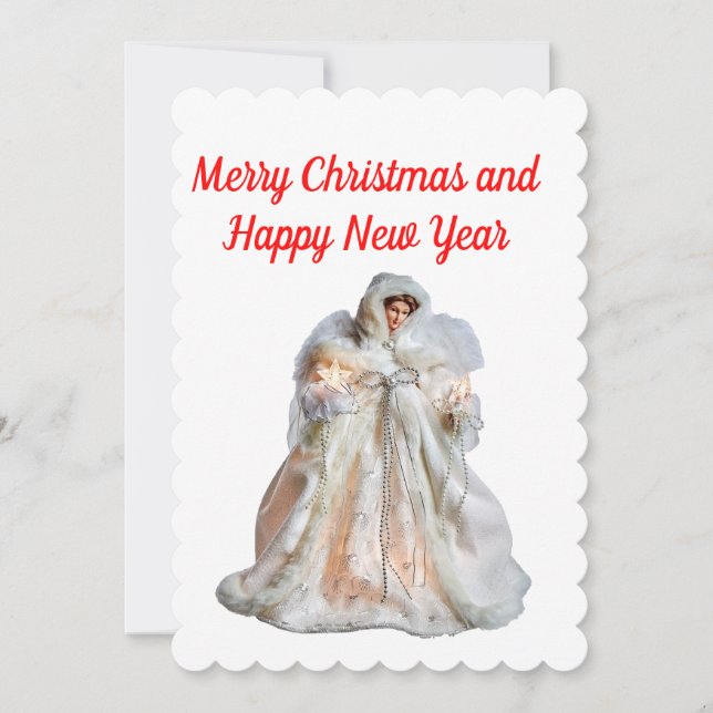 Cartão de Natal e Ano Novo (Frente)