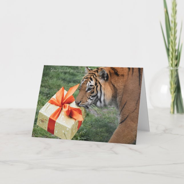 Cartão de Natal e Feriado em Sincronização (Frente)