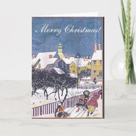 Cartão de Natal - em dezembro de 1925 cobrir do