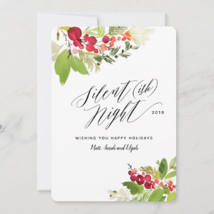 Cartão de Natal em silêncio (ish)
