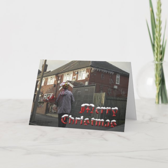 Cartão de Natal engraçado (Frente)