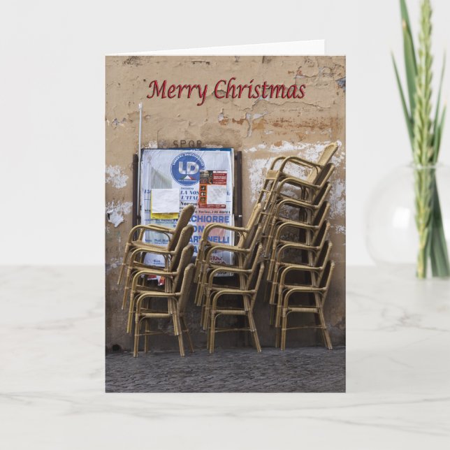 Cartão de Natal engraçado (Frente)