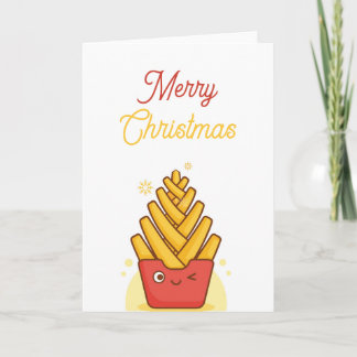 Cartão de Natal Engraçado Cartão de Saudação Dobr