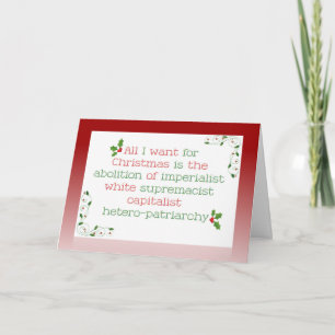 Cartão de Natal engraçado (e verdadeiro)