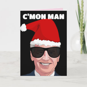 CARTÃO DE NATAL ENGRAÇADO JOE BIDEN