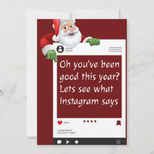 cartão de Natal engraçado personalizado