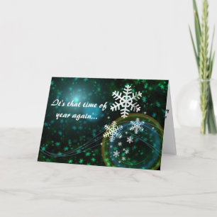 Cartão de Natal Engraçado Sarcástico Politicamente