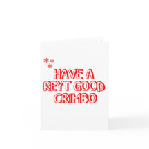 cartão de natal engraçado yorkshire