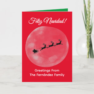 Cartão de Natal Espanhol, Cartão de Natal Personal