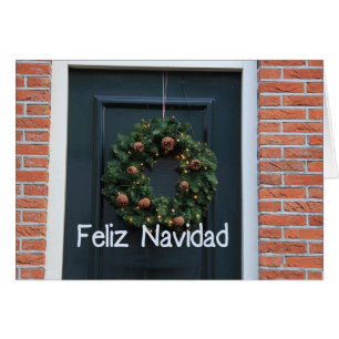 Cartão de Natal espanhol Feliz Navidad