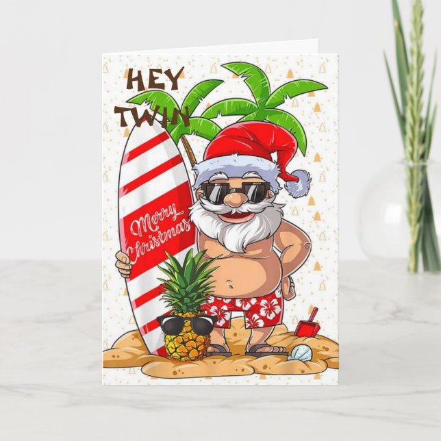 CARTÃO DE NATAL EXCLUSIVO* PARA **MY TWIN** (Frente)