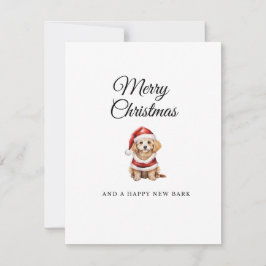 Cartão de Natal feliz